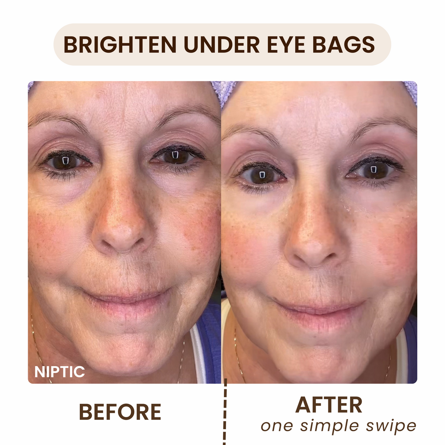 Niptic Revive Your Under Eyes In One Swipe